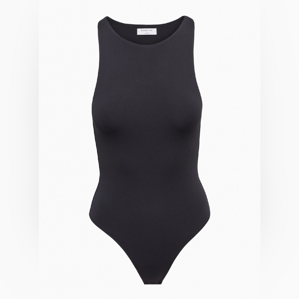Aritzia Babaton Contour 90s Bodysuit Black